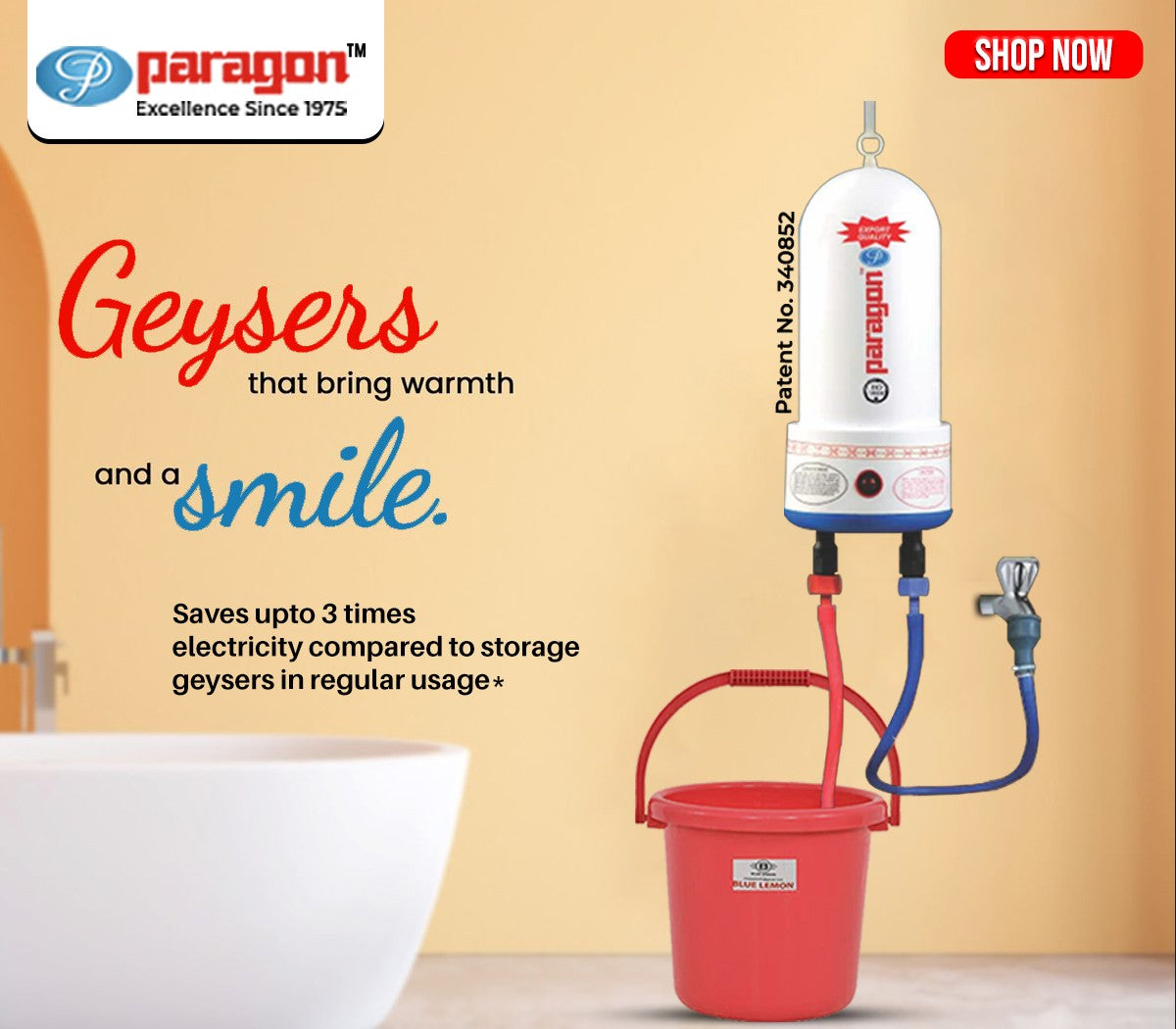 Instant Electric Water Geyser