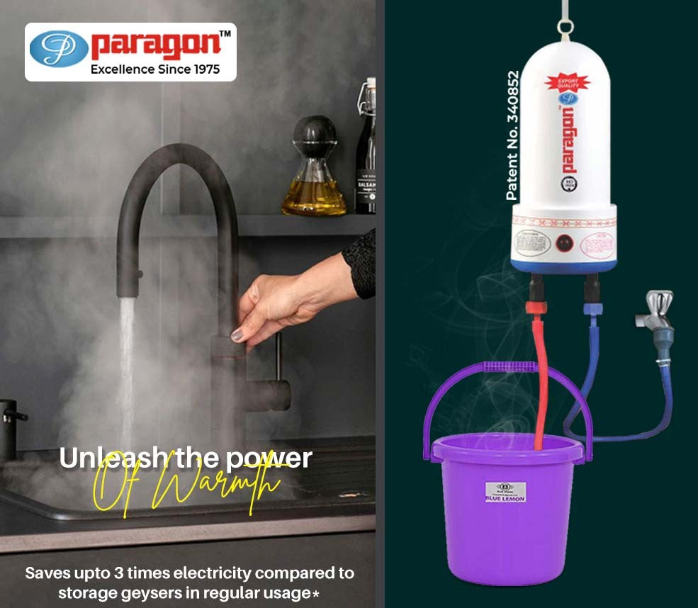 Instant Electric Water Geyser, Portable Geyser, Mini Geyser